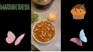 Makhaddi halwa in the making