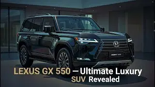 Lexus GX 550 Is Finally Here! The Luxury Off-Road SUV Everyone Was Waiting For