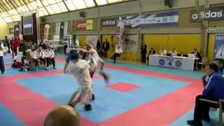 Radek Moravec v Georgian Cimpeanu WAKO European Championships 2016