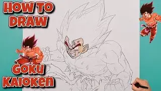 Как рисовать Гоку Кайокена | Dragon Ball Z #рисунок #анимерисунок #dragonballz