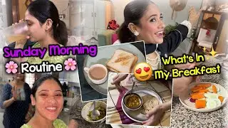 Sunday Special Morning Routine || Nand ne banaya breakfast😳 || wedding k liye taiyari shuru 😅