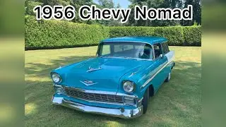 VERY NICE 1956 Chevy Nomad owner Brian Barling