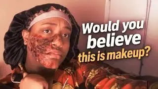 This is NOT real&hellip; it&rsquo;s SFX makeup 😳