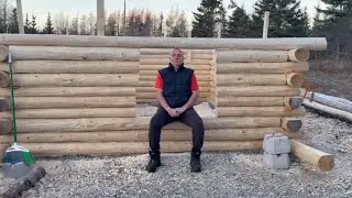 Log Cabin Build 12x 16 EP 6