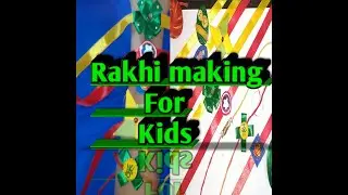 How to make Rakhi at home | DIY | Easy | Padmaja arts