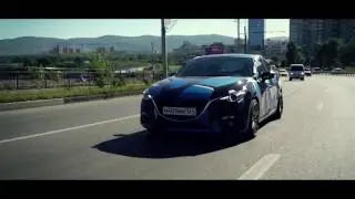 Mazda 3 Blue Camo design by StreichDesign