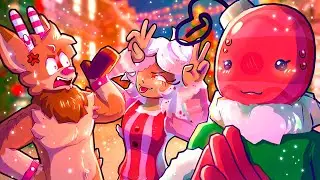 🎄💥 O NATAL foi pras CUCUIAS?! O Natal mais CAÓTICO de TODOS! | Dandy’s World VR