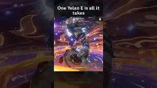 ONE YELAN E IS ALL IT TAKES