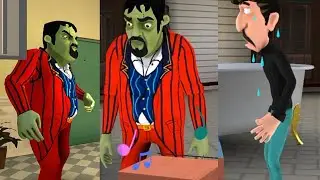 Scary Stranger 3D Version 5.13 | Triple Failed Prank In Treat The Thieves