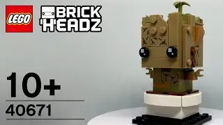 Building The LEGO Brick Headz Set #40671 