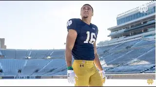 @NDFootball | The World is Talking - Brandon Joseph