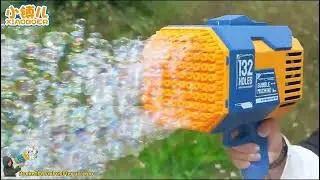 Bubbeast BBG132 Rocket Boom Bubble Gun 132 Holes
