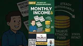 ₹40,000 Monthly Income Plan |Taurus Ethical Fund SWP Explained | Shariah Compliant|