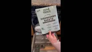 Zero Trace Dishwasher Sheets | Eco-Friendly Way to Clean Dishes Sparkling Clean