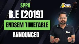 BE 2019 Pattern Endsem Exam | Timetable Announced | #sppu | Rounak Sir | Aalsi Engineer