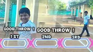 Medicine ball throw test 11 yr old tennis player 🎾⚡@Tennis-With-Siva #challenge #sports #fun #dream 