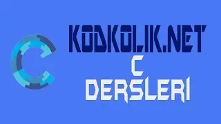 C Dersleri - Char Veri Tipi