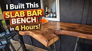 Building a bar bench 