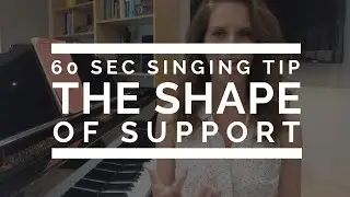 60 Second Singing Tip: The XMas Tree Of Support | Arden Kaywin Vocal Studio