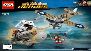 LEGO instructions - Super Heroes - 76075 - Wonder Woman Warrior Battle (Book 2)