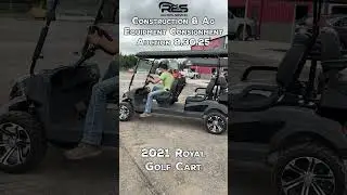 2021 Royal Golf Cart #RES #AuctionsWork #Equipment #Construction #AgEquipment #RESAuctionServices
