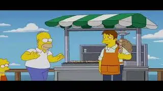 [Request] The Epicness Of The Simpsons Homer swallows a flaming stick