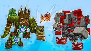 JUNGLE ABOMINATION vs REDSTONE MONSTROSITY | MINECRAFT