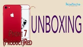 iPhone 7 (PRODUCT)RED Special Edition - Unboxing