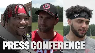Kirk Cousins, Drake London & more speak to the media during mandatory minicamp | Press Conference