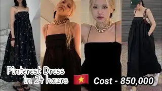 Outfit from Scratch in Vietnam in 24 hours