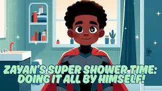 SHOWER SUPERHERO: DOING IT ALL BY MYSELF!