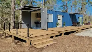 Possibly The Most Beautiful Fully Furnished Luxury Container Home In The Heart of TX