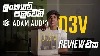 Adam Audio - D3V Review & Test | First time in SRI LANKA!