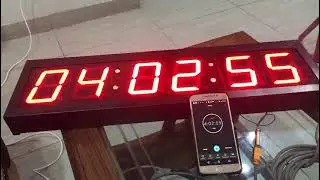 DIGITAL LED COUNT UP & DOWN TIMER  (HH:MM:SS)