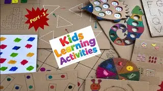Educational Activities Part - 1 | Learning Activities | DIY Educational Games 