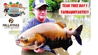 Fishing in Thailand - Teak Tree Lake Chiang Mai. Three day trip begins with John and Donna Gregory
