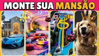 MONTE SUA MANS&Atilde;O DOS SONHOS 🏰✨ | VIDA DE LUXO 2026