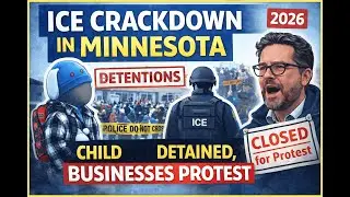 Minnesota ICE Crackdown Sparks Outrage: Children Detained, Businesses Protest