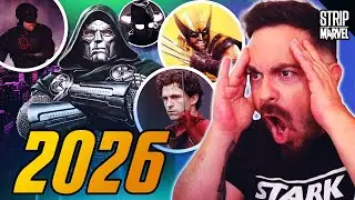 💥2026 ser&aacute; UNA LOCURA💥 CALENDARIO MARVEL de PEL&Iacute;CULAS, SERIES Y VIDEOJUEGOS