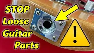 🔧 STOP Guitar Parts Coming Loose! (Strap Locks, Jack Sockets, and More)