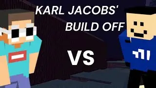 DREAM SMP - KARL JACOBS Build Off with GEORGE VS QUACKITY