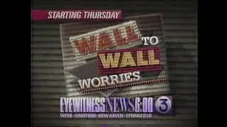 WFSB: Wall To Wall Worries - Story Promo (February 1993)