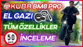 BİM ELEKTRİKLİ BİSİKLET | EL GAZI KULLANIMI | KUBA BM8 PRO ALINIR MI? #bim #elektriklibisiklet