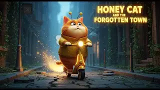Honey Cat and the Forgotten Town &ndash; The Rebirth of Light | Pixar-Style 3D Short Film