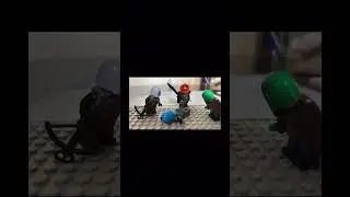 fight in my Lego lore Mandolorians VS the guardians.#Lego #stopmotion
