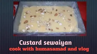Custard sewaiyan delicious sweet dish only 10 mnt