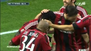 AC Milan 2-1 Sassuolo | 2013-2014 | Muntari for 1-0