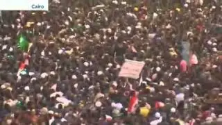 Protesters flood Egypt's Tahrir Square