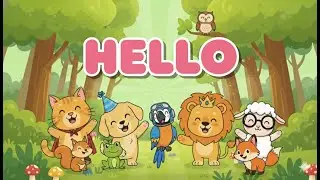 Welcome, Wel come  #animation 🦁 The Brave Leader  |#animals #kidslearning