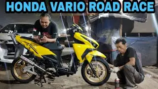 KNALPOT BALAP MOTOR METIK HONDA VARIO UNTUK ROAD RACE